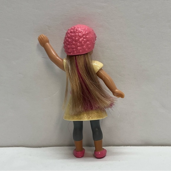 mcdonalds american girl doll isabelle palmer 2014 happy meal toy yellow pink - Picture 3 of 4